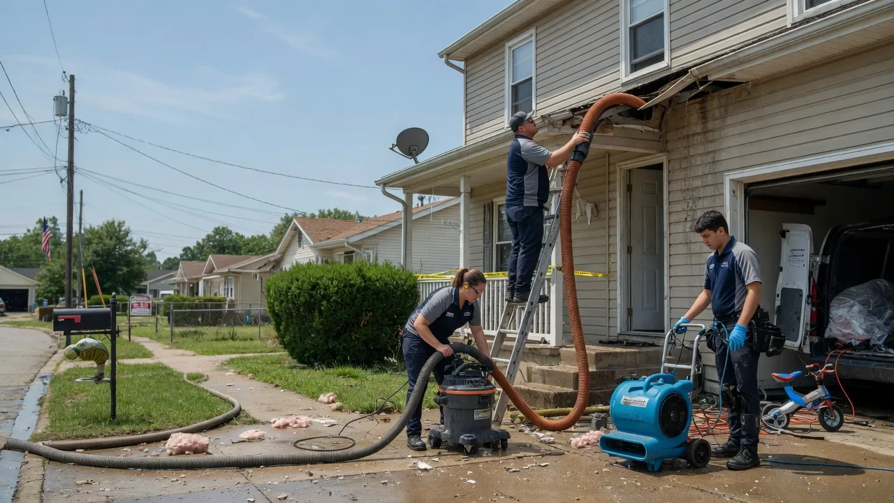 Water Damage Restoration in New London, OH near me
